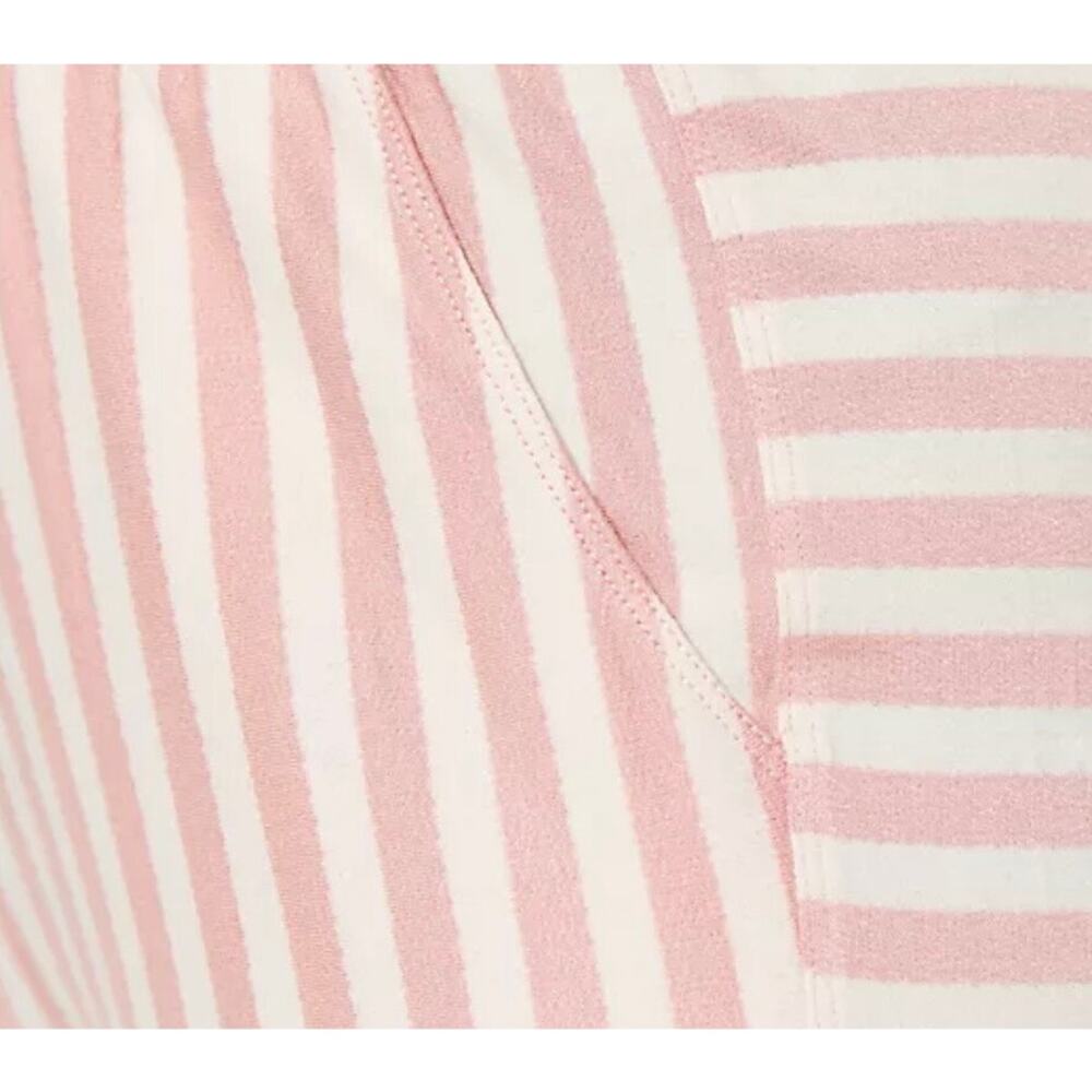 AnyBody Striped Textured Jersey Pull-On Pants NWOT ROSE PLUS SIZE 5X - Picture 3 of 7